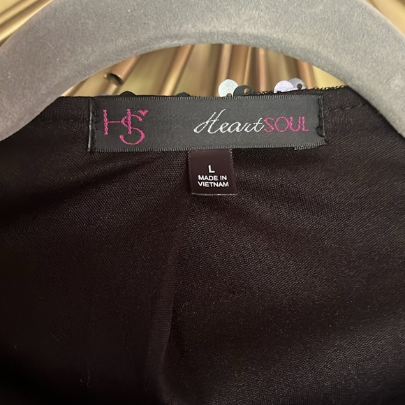 Cropped Black Sequin Jacket/ Shrug - Picture 2 of 6